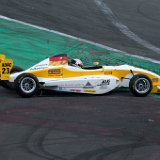 23 Riccardo Brutschin  23 - Riccardo Brutschin (GER) gespint in de Yokohama-S : 1000 km, ADAC, Nurburgring